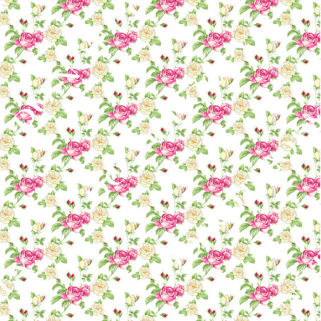 HTV Pink/Turquoise Floral PPV