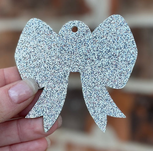 3" Acrylic Bow Keychain