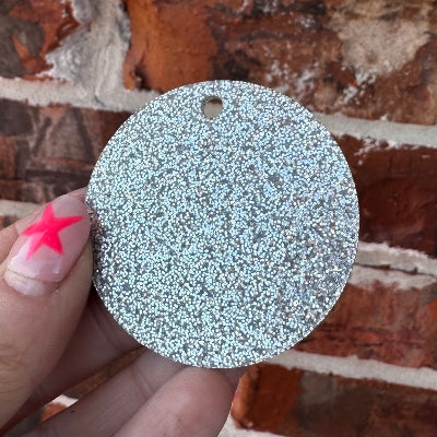 2" Acrylic Circle Keychain