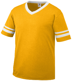 Sleeve Stripe V-Neck Adult Jersey 360