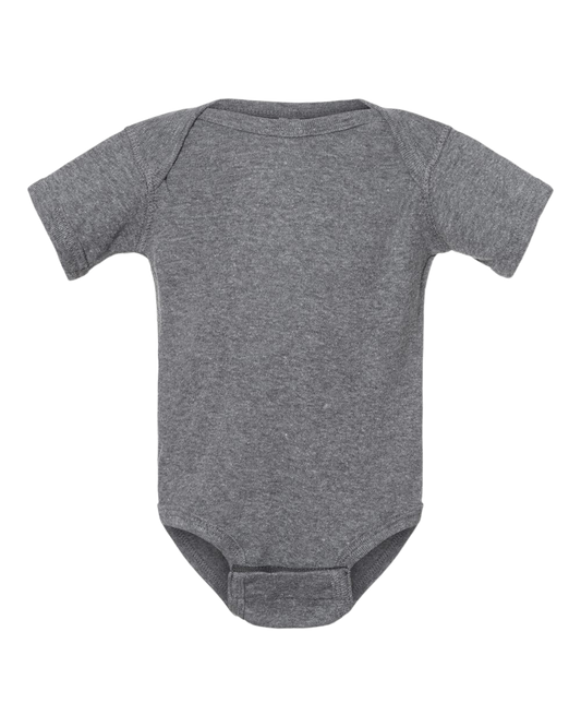 Granite Heather RS Infant Fine Jersey Bodysuit 4400