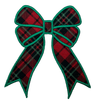 Applique Glitter Bows