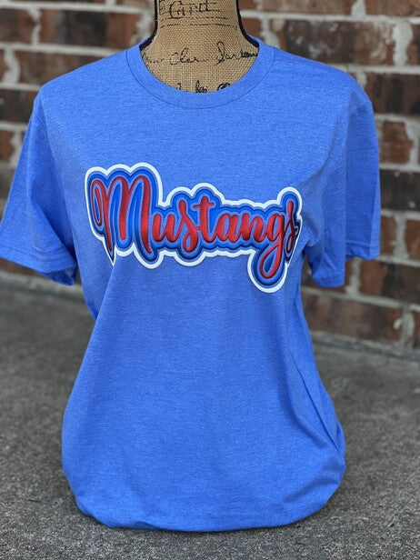 Greenacres Mustangs Htr Royal SS RTW Tee