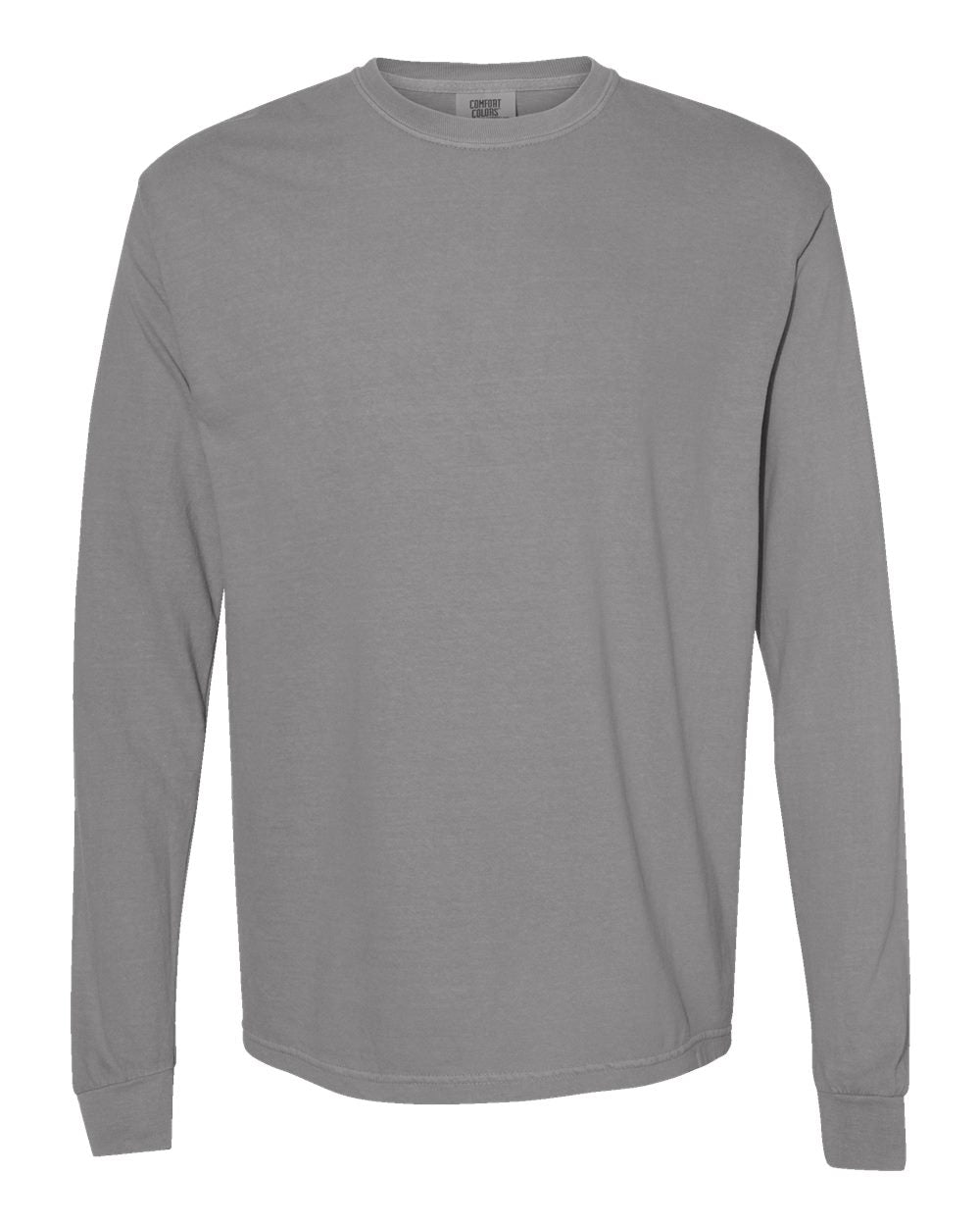 Grey CC Garment Dyed LS 6014
