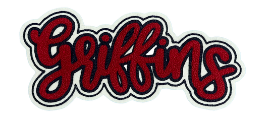 10" Griffins Chenille Patch