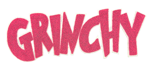 10" Grinchy Chenille Patch