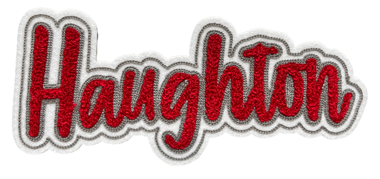 10" Haughton Chenille Patch 2