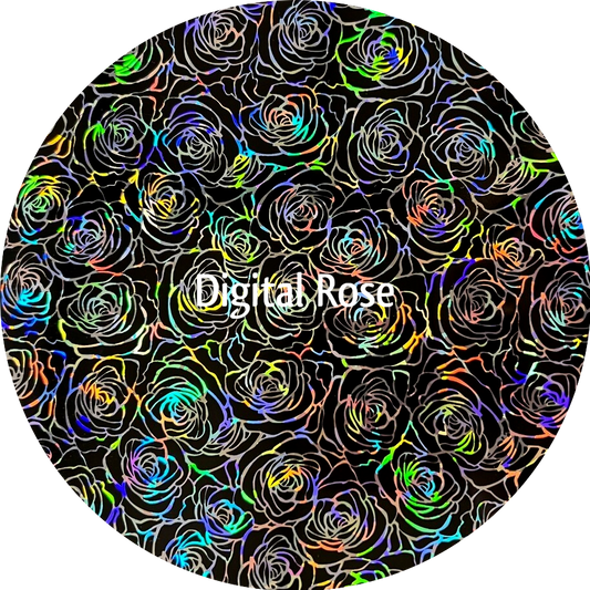 Digital Rose 20" CS Holo Laser