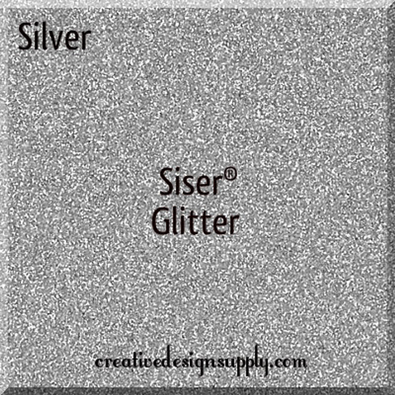 20” Silver Glitter