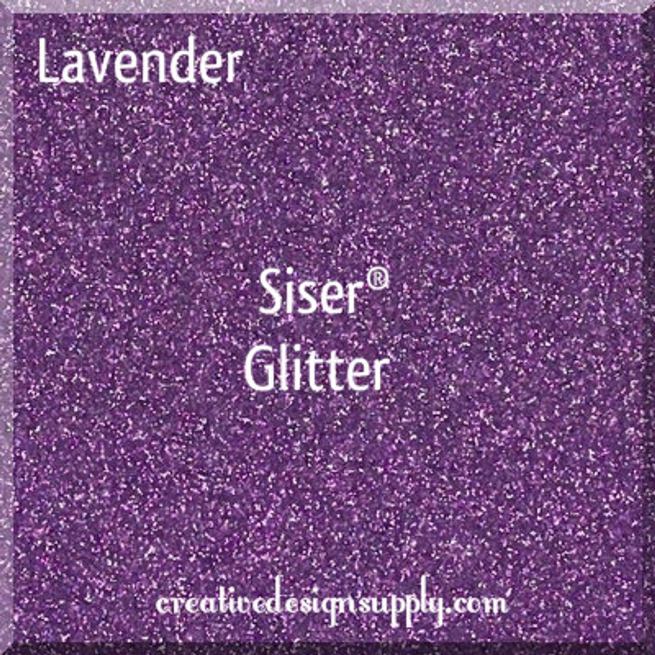 20” Lavender Glitter