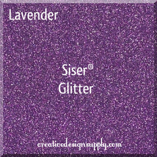 12” Lavender Glitter