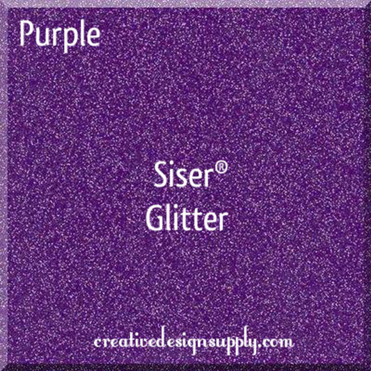 20” Purple Glitter