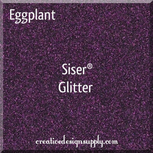 20” Eggplant Glitter