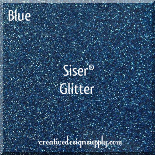 12” Blue Glitter