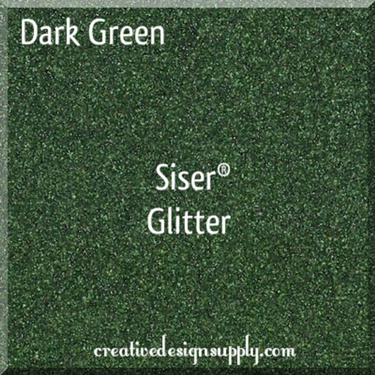 20” Dark Green Glitter