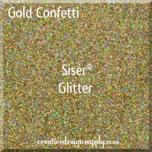 20” Gold Confetti Glitter