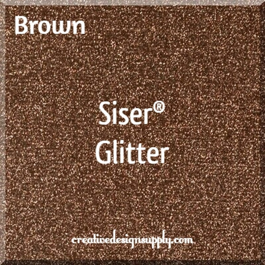 12” Brown Glitter