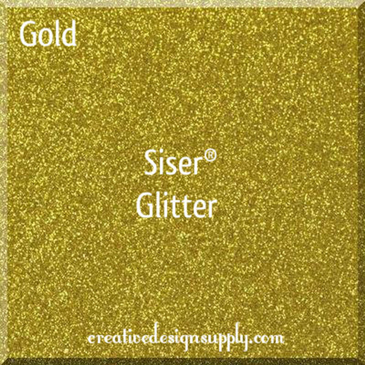 12” Gold Glitter