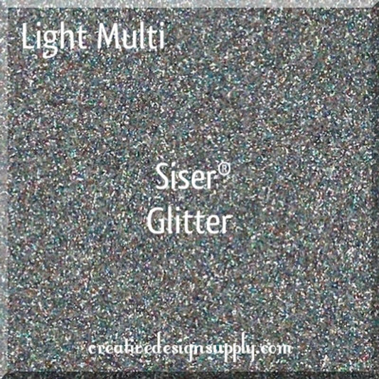 12” Light Multi Glitter