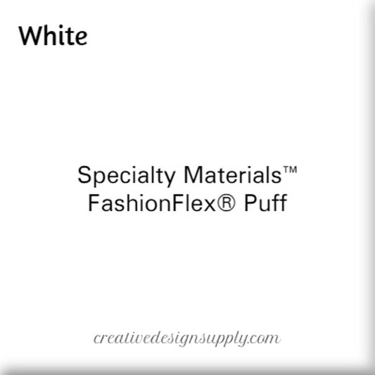 20” White FashionFlex Puff