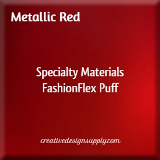 20” Red Metallic FashionFlex Puff