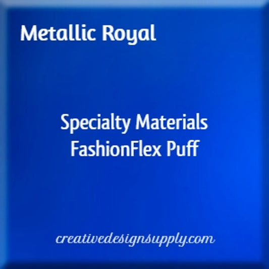 20” Metallic Royal FashionFlex Puff