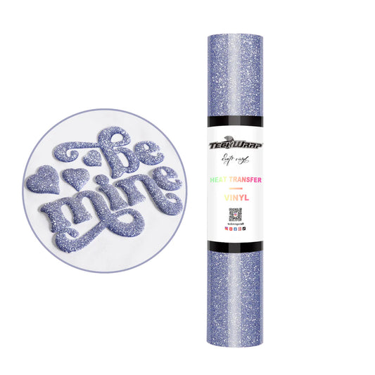 5ft Angel Blue Glitter Puff HTV