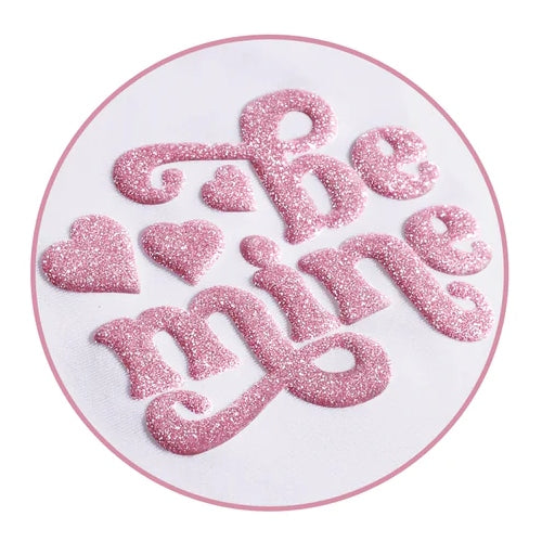 20”X12” Icy Pink Glitter Puff HTV