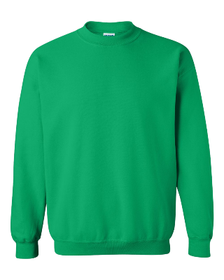 Irish Green Gildan HB Crewneck 18000