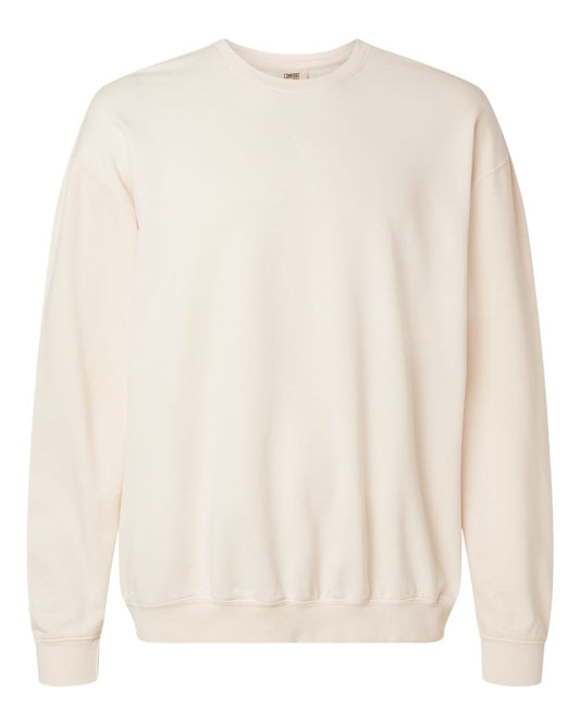 Ivory CC Garment Dyed Fleece Crewneck 1466