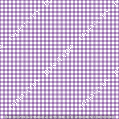 HTV Pastel Gingham PPV