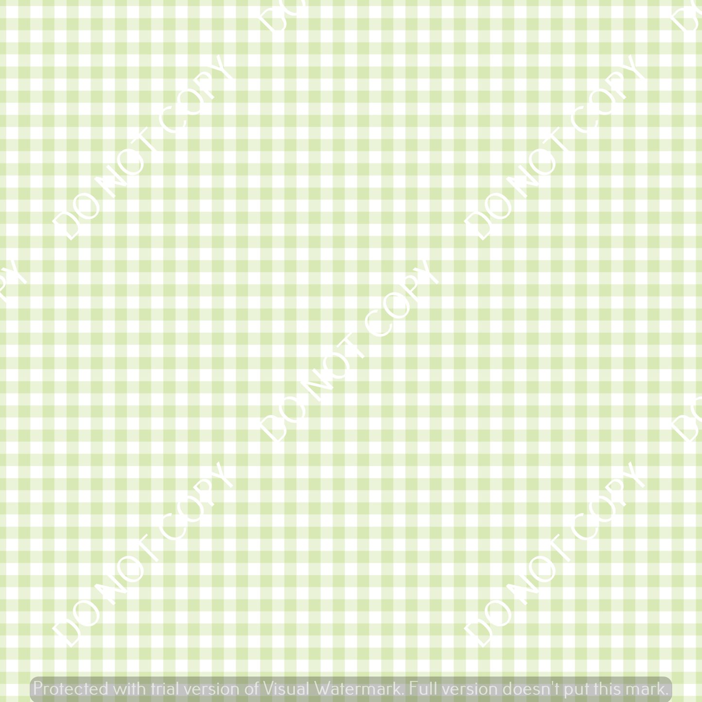 HTV Pastel Gingham PPV