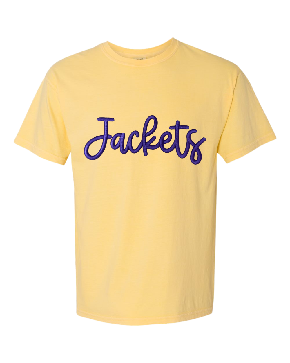 Jackets Embroidered Puff Comfort Colors Tee