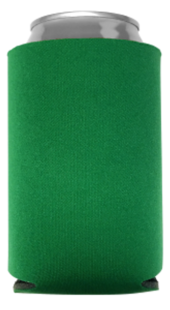Kelly Green Neoprene Can Cooler