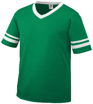 Sleeve Stripe V-Neck Youth Jersey 361
