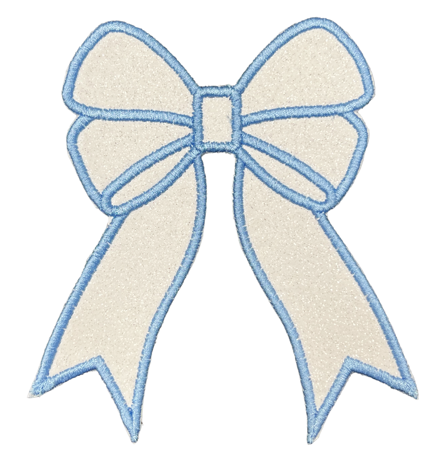 Applique Glitter Bows