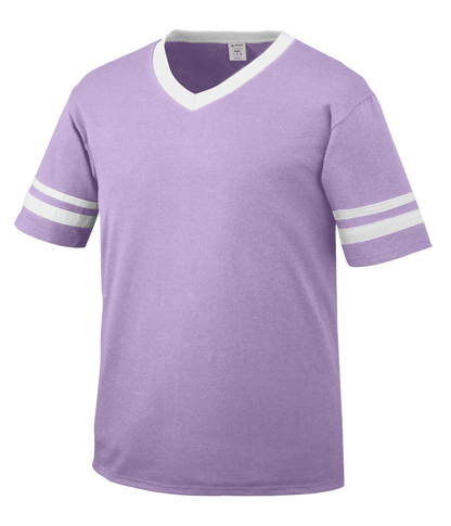 Sleeve Stripe V-Neck Youth Jersey 361