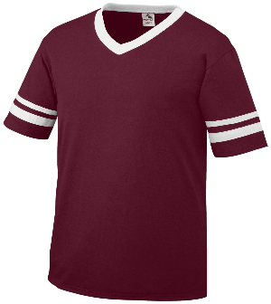 Sleeve Stripe V-Neck Adult Jersey 360