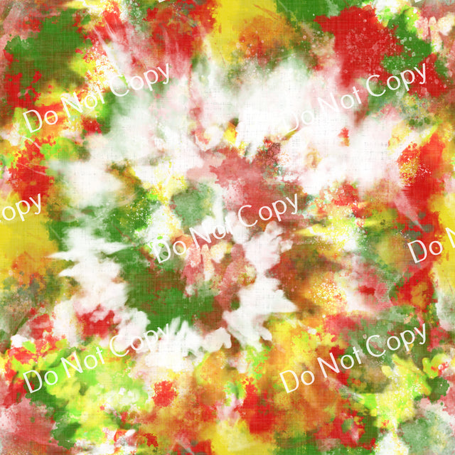 HTV Christmas Tie Dye