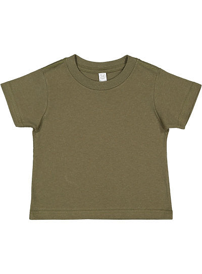 Military Green RS Toddler Fine Jersey Tee 3321