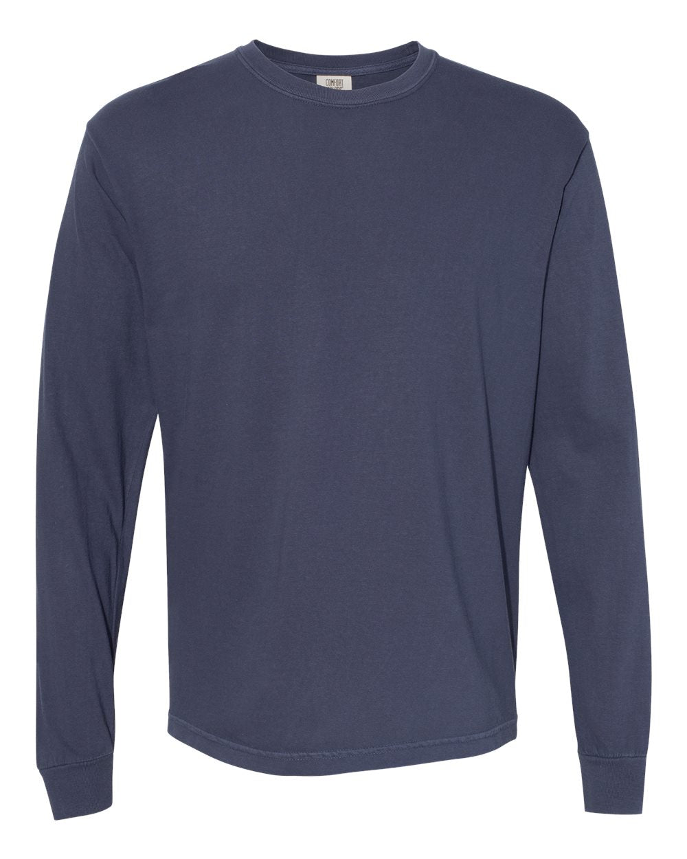 Navy CC Garment Dyed LS 6014