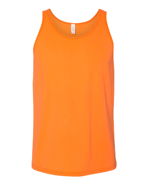 Neon Orange BC Jersey Tank 3480