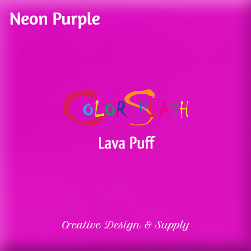 Neon Purple CS Lava Puff HTV