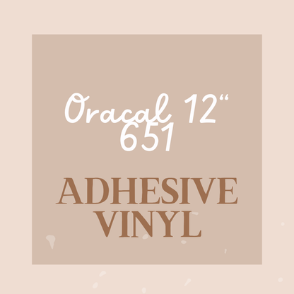 12" 651 Oracal PSV