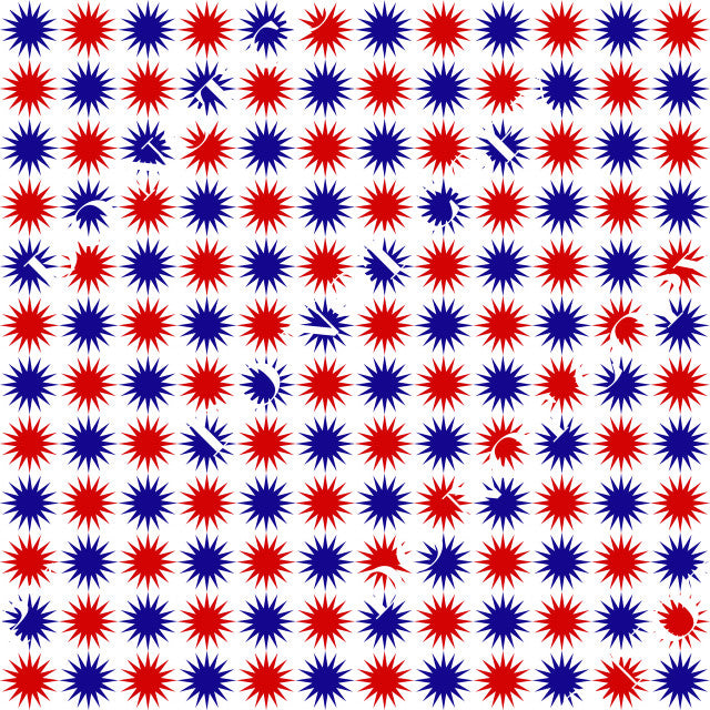 HTV Patriotic Red White & Blue PPV