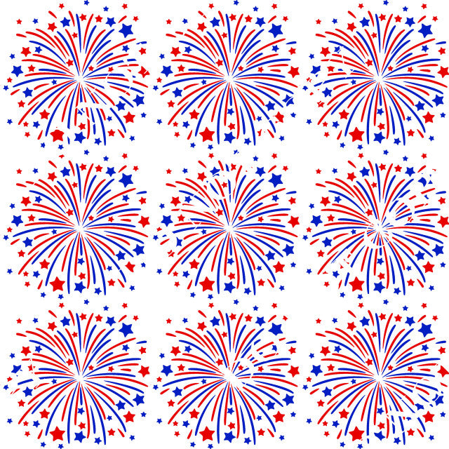 HTV Patriotic Red White & Blue PPV