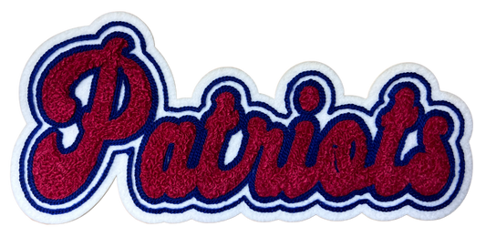 Patriots Chenille Patch