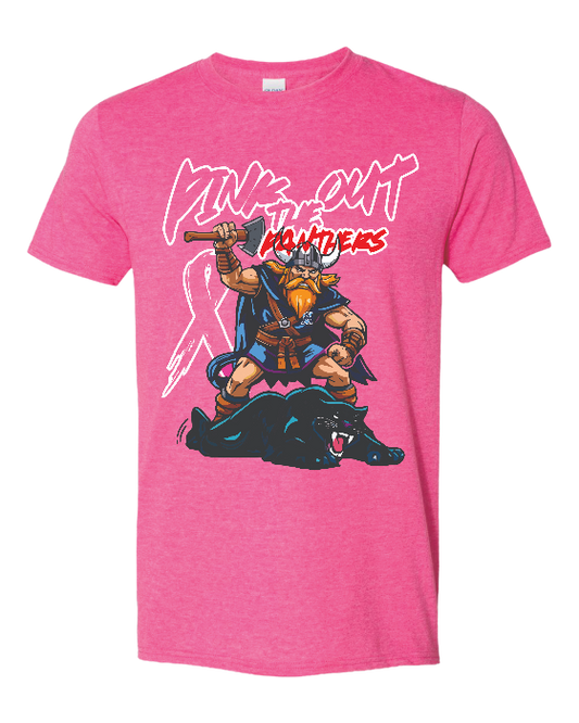 AVB Pink Out Panthers Htr Heliconia
