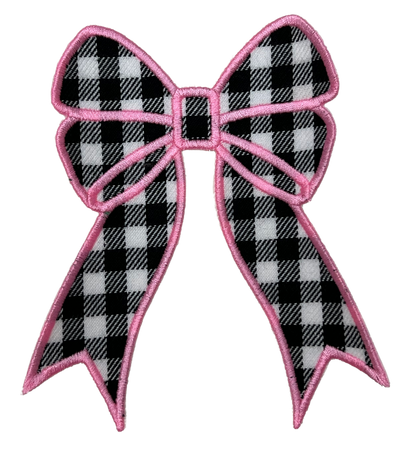 Applique Glitter Bows