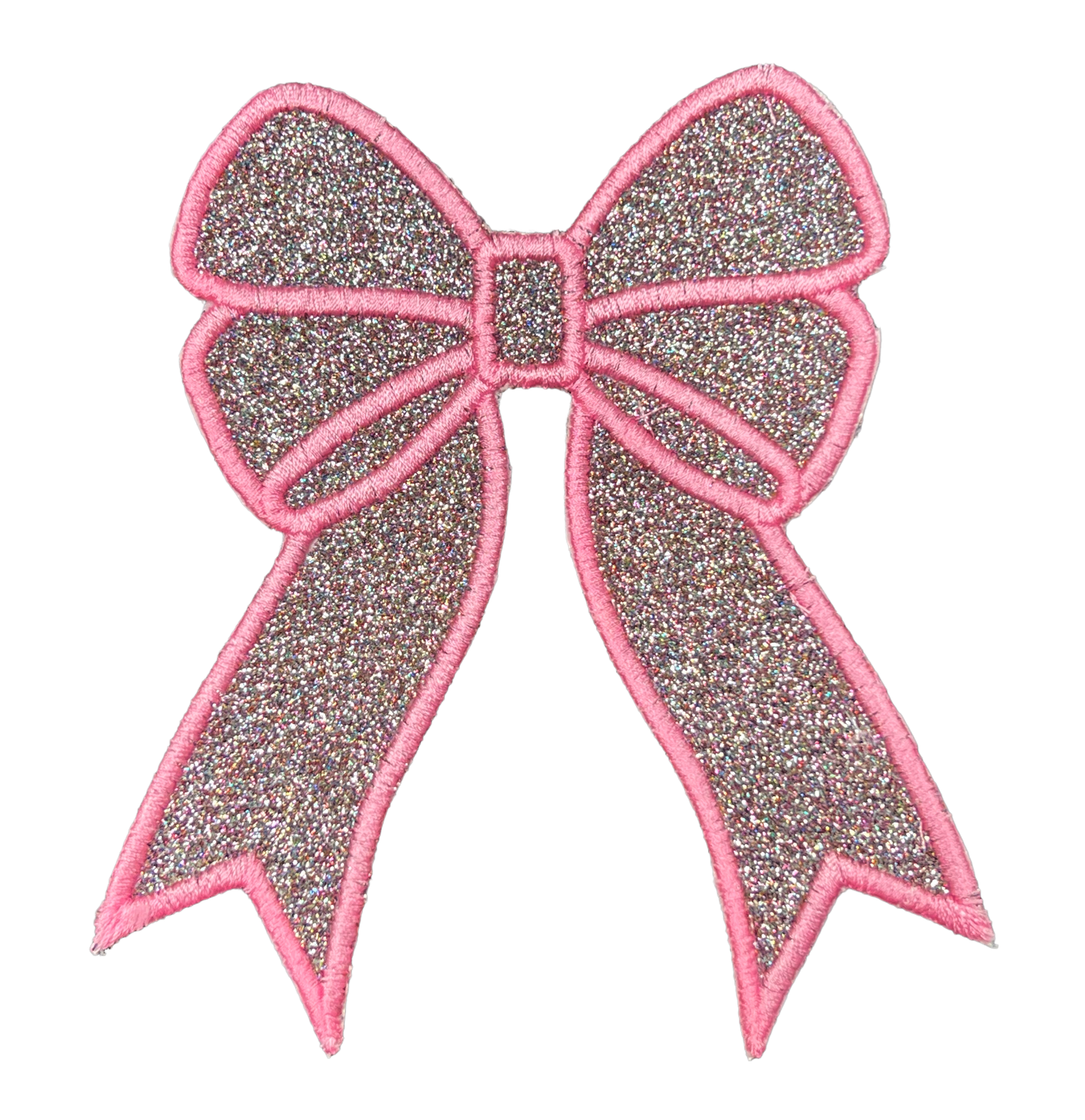 Applique Glitter Bows